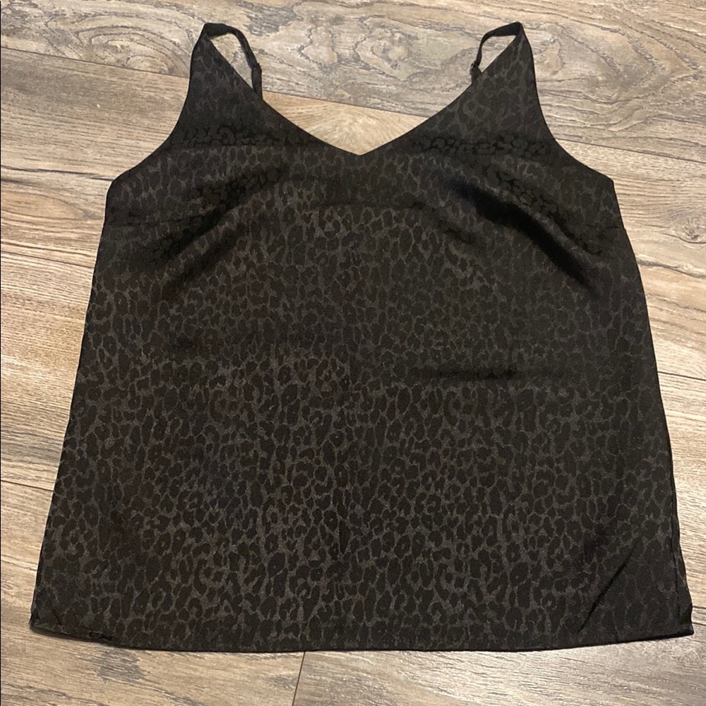 Banana Republic Black Fitted Camisole Sleeveless Top